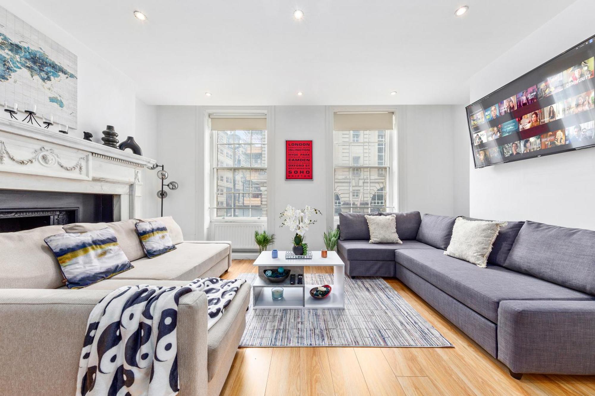 3-Bedroom Flat In London Sleeps 14 Hy1 Zewnętrze zdjęcie